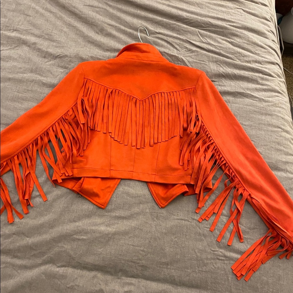Fringe Suede Jacket